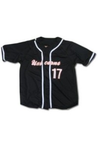 W015 訂製香港棒球衫  設計棒球衫款式  訂購團體運動衫  自製功能性運動服公司    黑色
